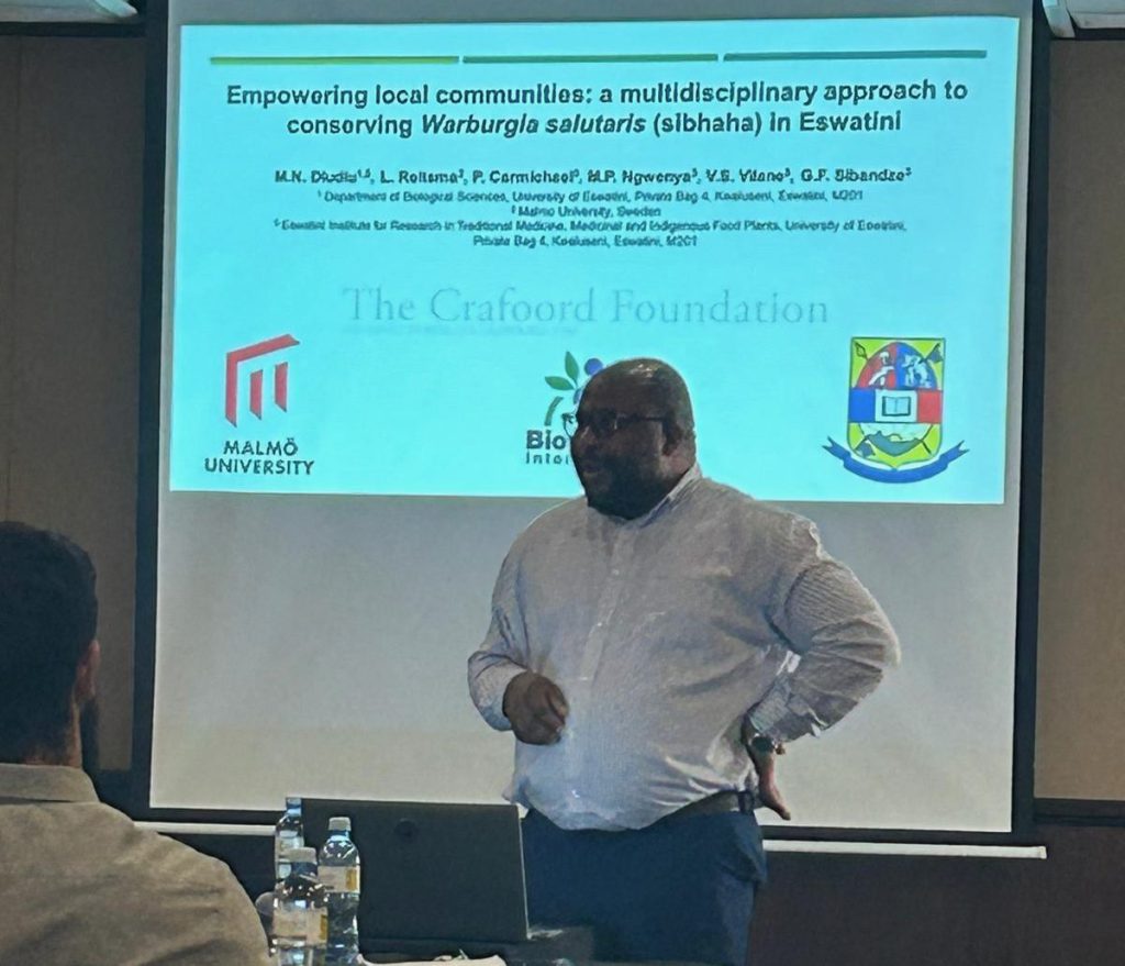 Image from the conference on Biodiversity.