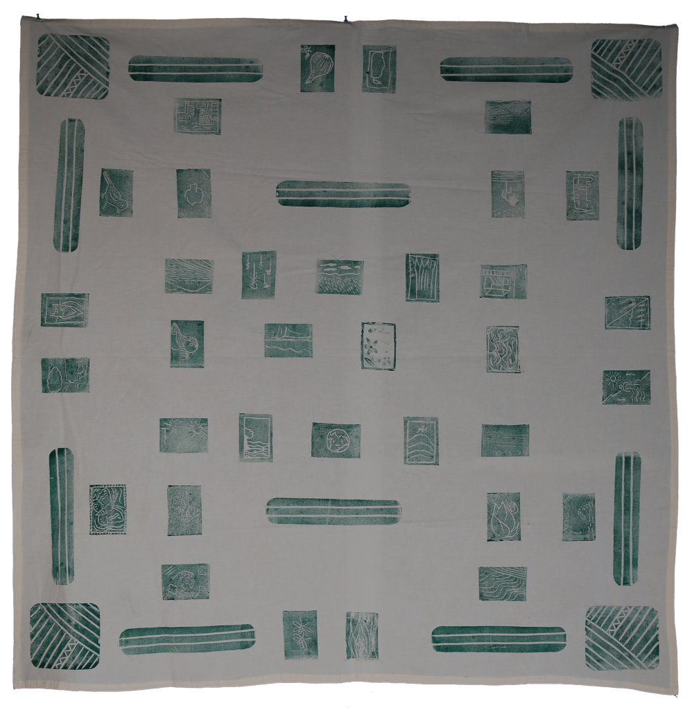 Image of blanket from Participatory Design conference